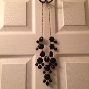 Black bubble necklace