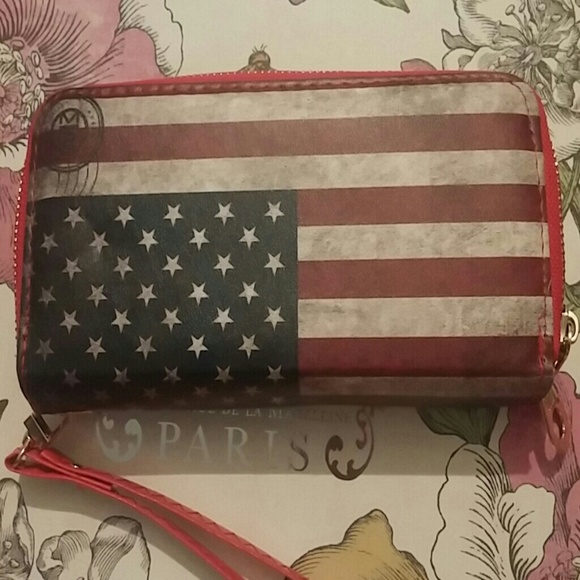 American Flag wallet