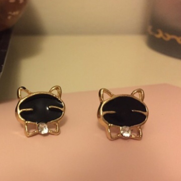 Kitty earrings