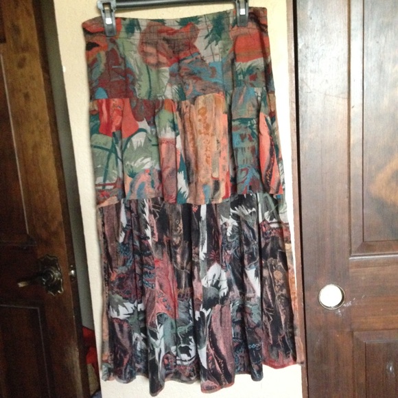 Boho Lo-Hi Skirt