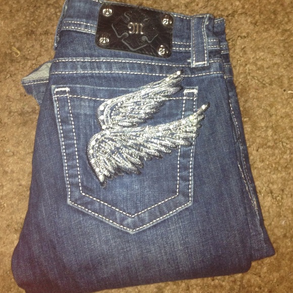 Angel Wing Miss Me Jeans size 28
