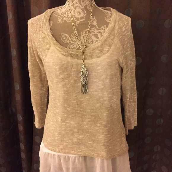 Sheer summer weight sweater/Cami - Picture 2 of 3