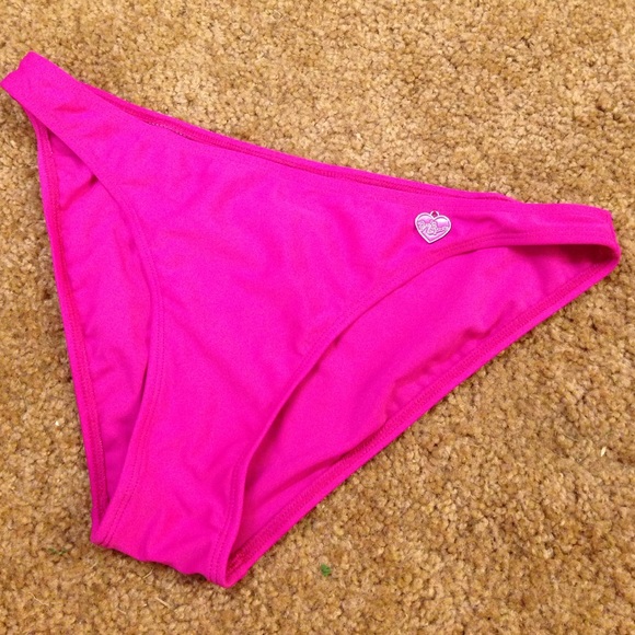 Pink Body Glove solid swimsuit bottoms