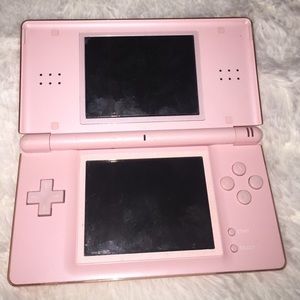 Pink Nintendo DS with case and 8 games!!