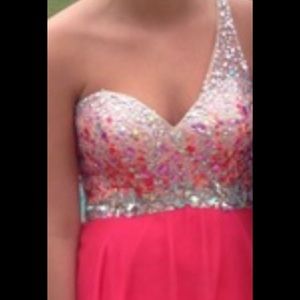 Blush brand prom dress