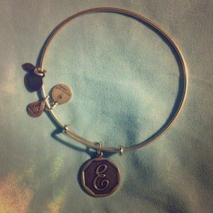 Alex and ani "E charm" bracelet