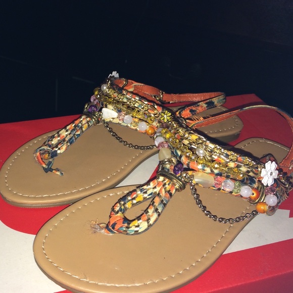 Jeweled Sandals