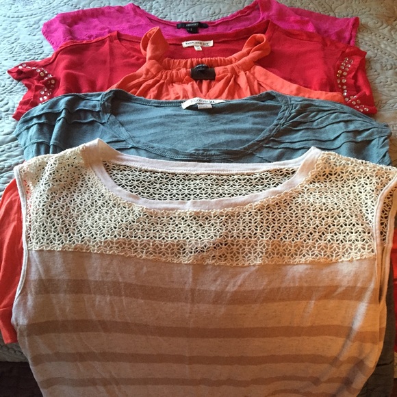 5 medium size tops bundle