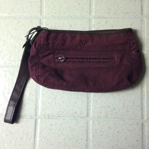 American Eagle Outfitters Burgundy Clutch
