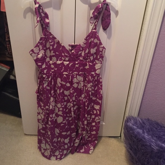 Purple American Eagle sun dress
