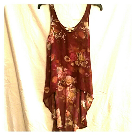 Floral Chiffon Shirt