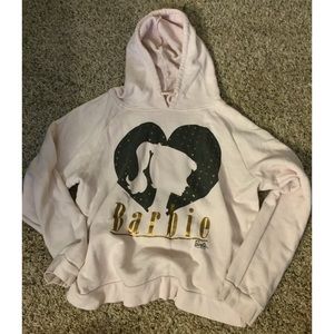 Baby pink Barbie forever 21 sweater