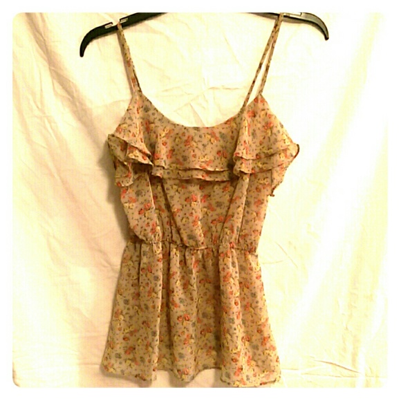 Chiffon Tank - Picture 1 of 3