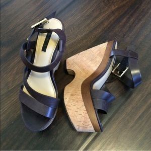 Rachel Zoe platform wedges