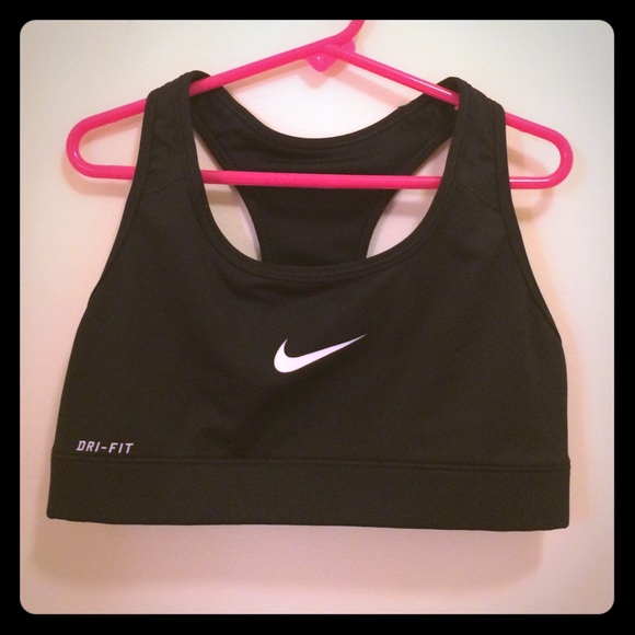 Black Nike Pro Dri-Fit Sports Bra