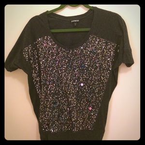 Express Sparkly shirt