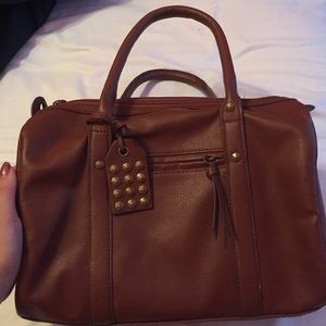 Brown handbag