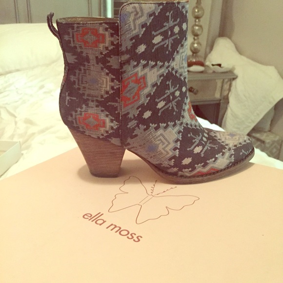 Ella Moss (free people) Aztec ankle boot