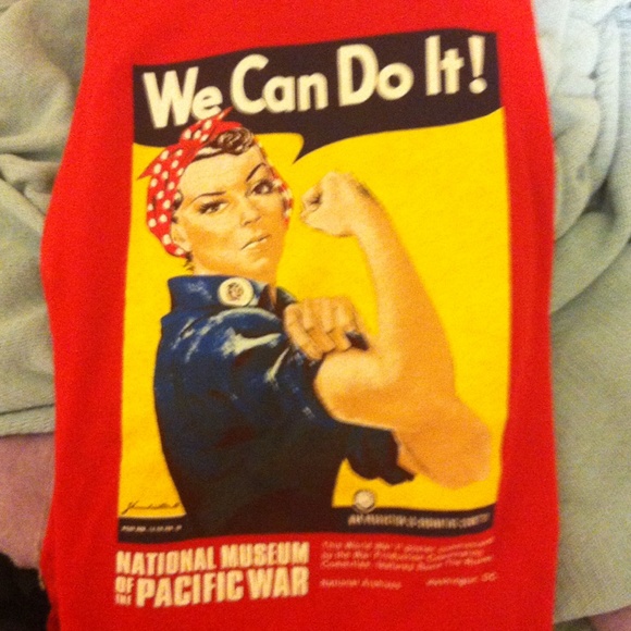 Nwot Rosie the riveter women's t shirt