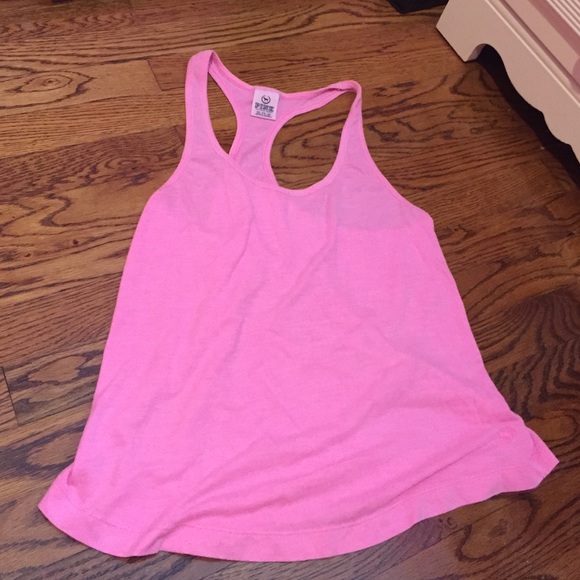 Pink racerback shirt