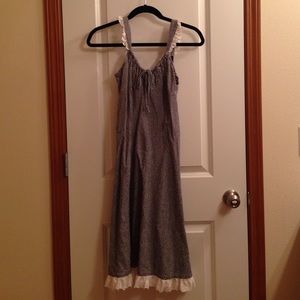 Betsey Johnson Black Gingham Dress