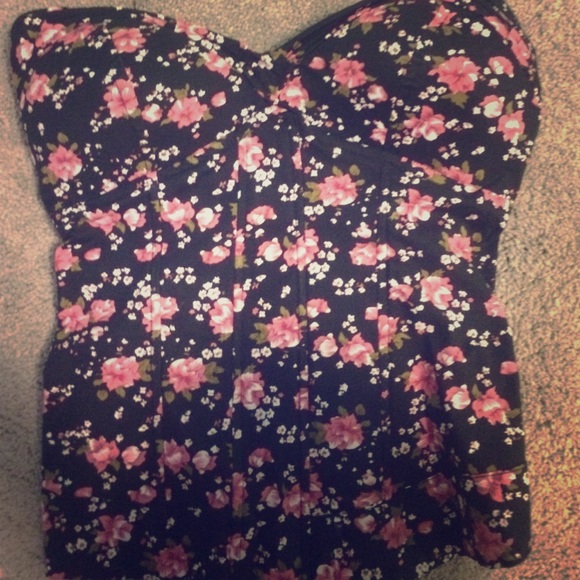 Flower corset