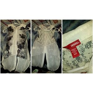 floral / lace button up