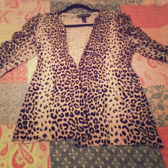 Cheetah print top
