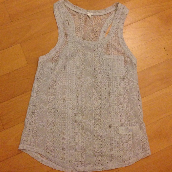 Forever 21 Lace Top Tank Size Medium M