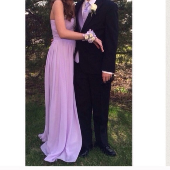 Lilac Prom Dress - Picture 2 of 2