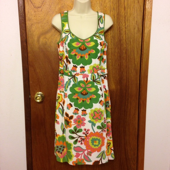 BODEN FLORAL PRINT DRESS