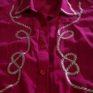 Diane von Furstenberg silk blouse xl size 16 Diane von Furstenberg silk blouse xl size 16
