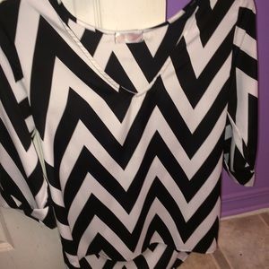 Boutique Bought Chevron Shirt