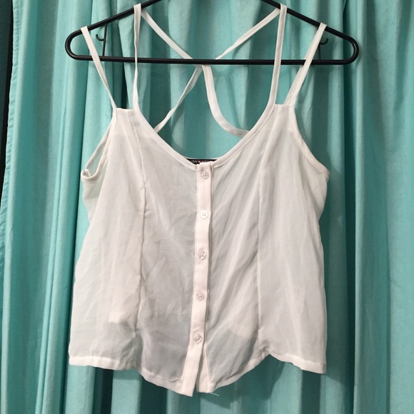 Brandy Melville criss cross back tank!