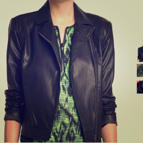 MURAL LEATHER JACKET