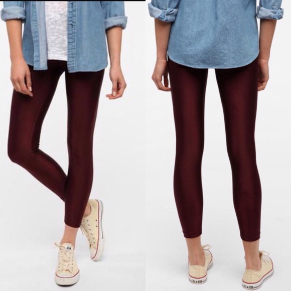 BDG Maroon Leggings