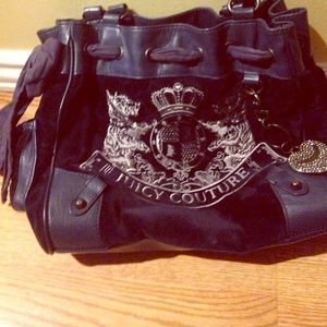 Juicy Couture Navy Velour Daydreamer