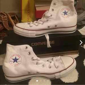 White high top converse