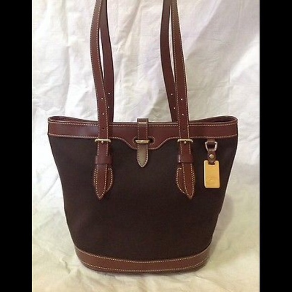 Dooney & Bourke Cabriolet canvas bucket tote
