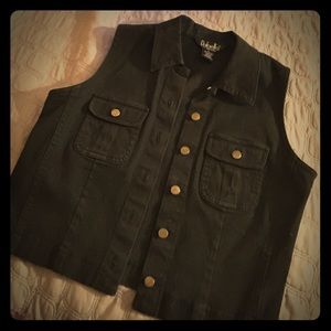 Vintage jean vest jacket.