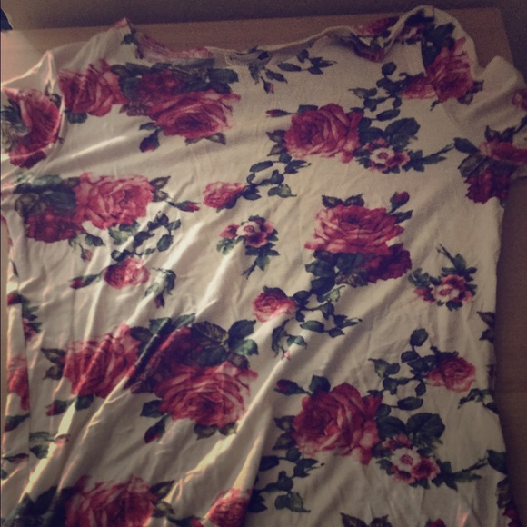 Flower crop top