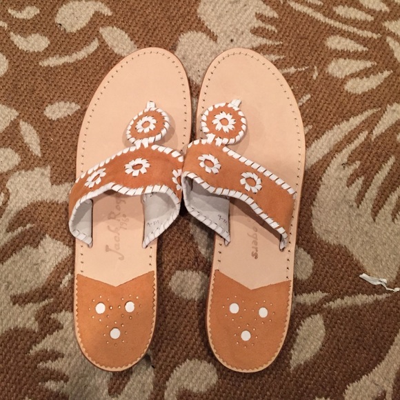 Brand new suede Jack Rogers!!