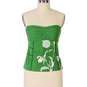 Anthropologie floral tank