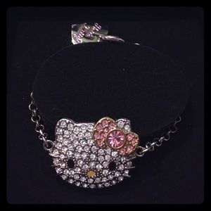 Authentic Hello Kitty Diamond Bracelet