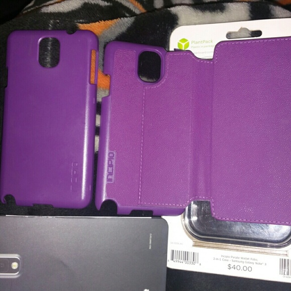 Incipio purple Note 3 Case