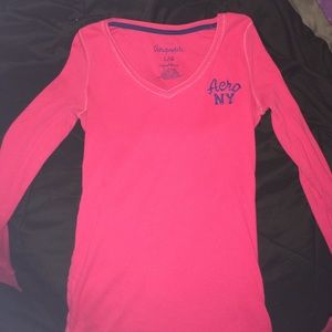Aeropostale v neck long sleeve