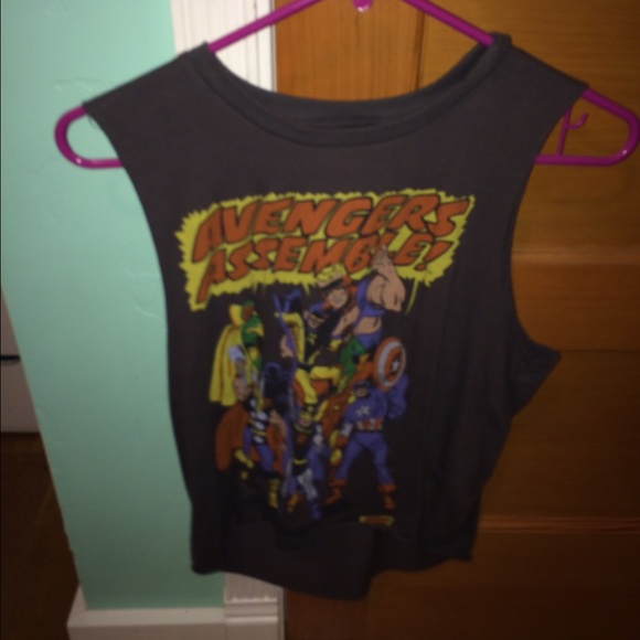 "Avengers Assemble" muscle tee