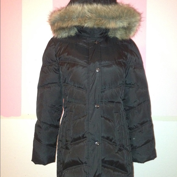 Black Down Coat