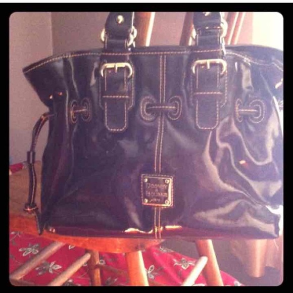 Burgundy D&B purse AUTHENTIC