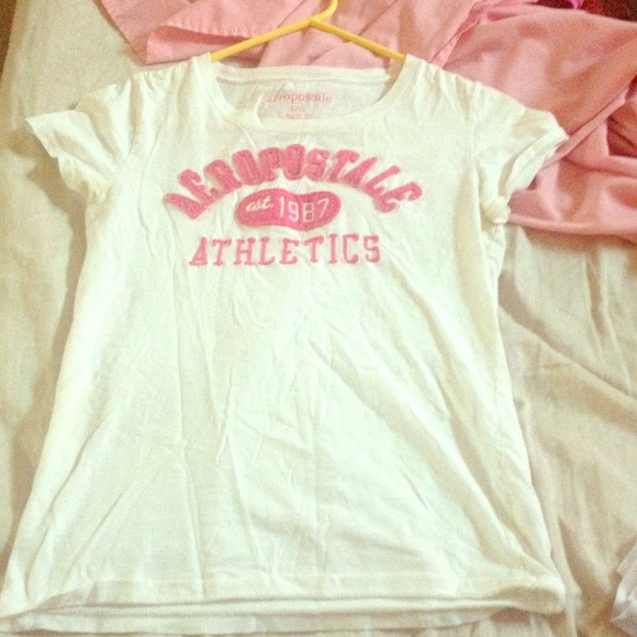 White Aéropostal (est.1987) Top - Picture 1 of 2